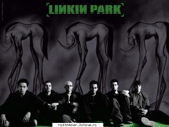 linkin park chester mike dave farrell joe hahn/// rob bourdon/// inceput sami placa rock,, deaceea