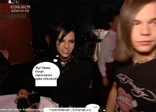 DecE bill si nu georg? - nici nu zic nimik,,, doar ca daca sar pune - Bill Kaulitz