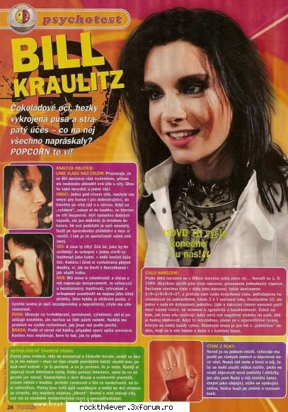 Foto lui Bill - app stiati ca pe bill il cheama bill kraulitz?? - Bill Kaulitz